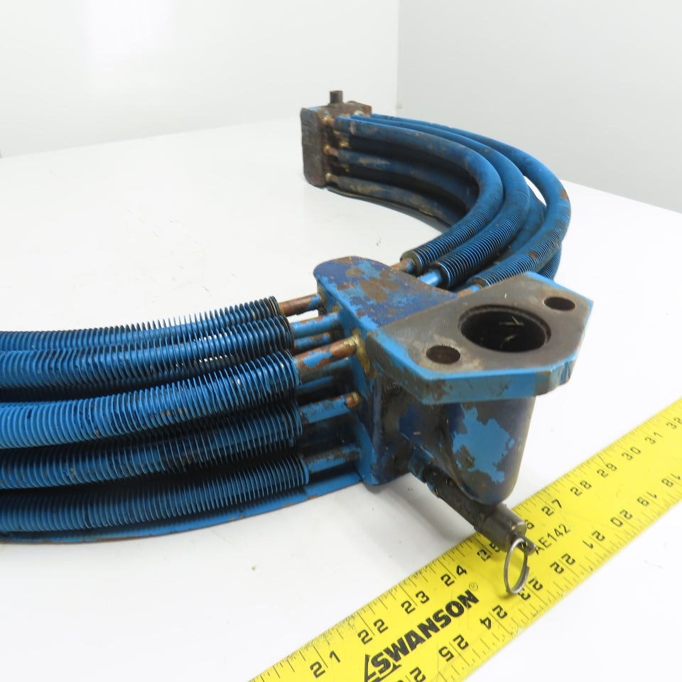 Dresser 770 A Compressor Oil Cooler Assembly Finned Tube