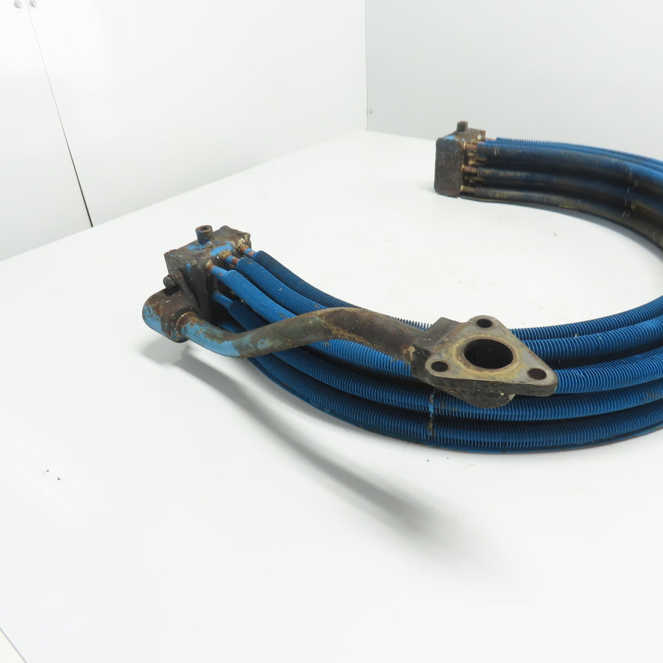 Dresser 770 A Compressor Oil Cooler Assembly Finned Tube