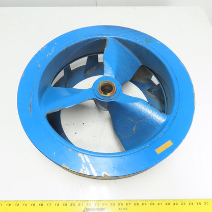 Dresser 770 A 3-Groove Compressor Fan Flywheel Pulley Assembly 21-3/8" OD