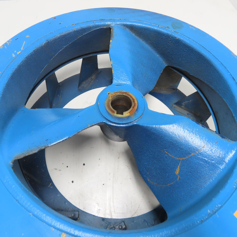 Dresser 770 A 3-Groove Compressor Fan Flywheel Pulley Assembly 21-3/8" OD