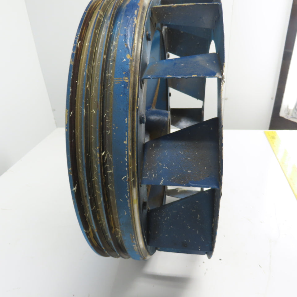 Dresser 770 A 3-Groove Compressor Fan Flywheel Pulley Assembly 21-3/8" OD