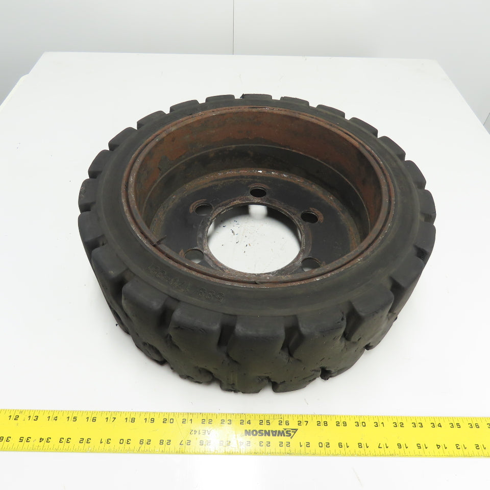 Traxter 21x7x15 Solid Press-On Forklift Tire Rim From Caterpillar E500 ...