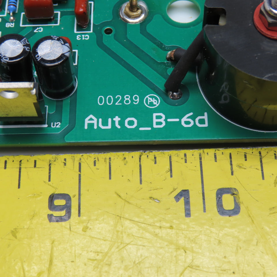 Auto_B-6d Control Circuit Board Assembly Auto_B-6d 00289