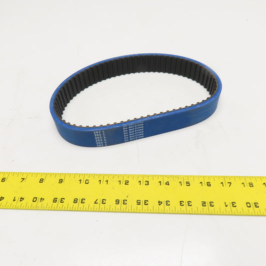 263L Specialty Timing Belt Blue Rubber 717mm OD 35mm Wide