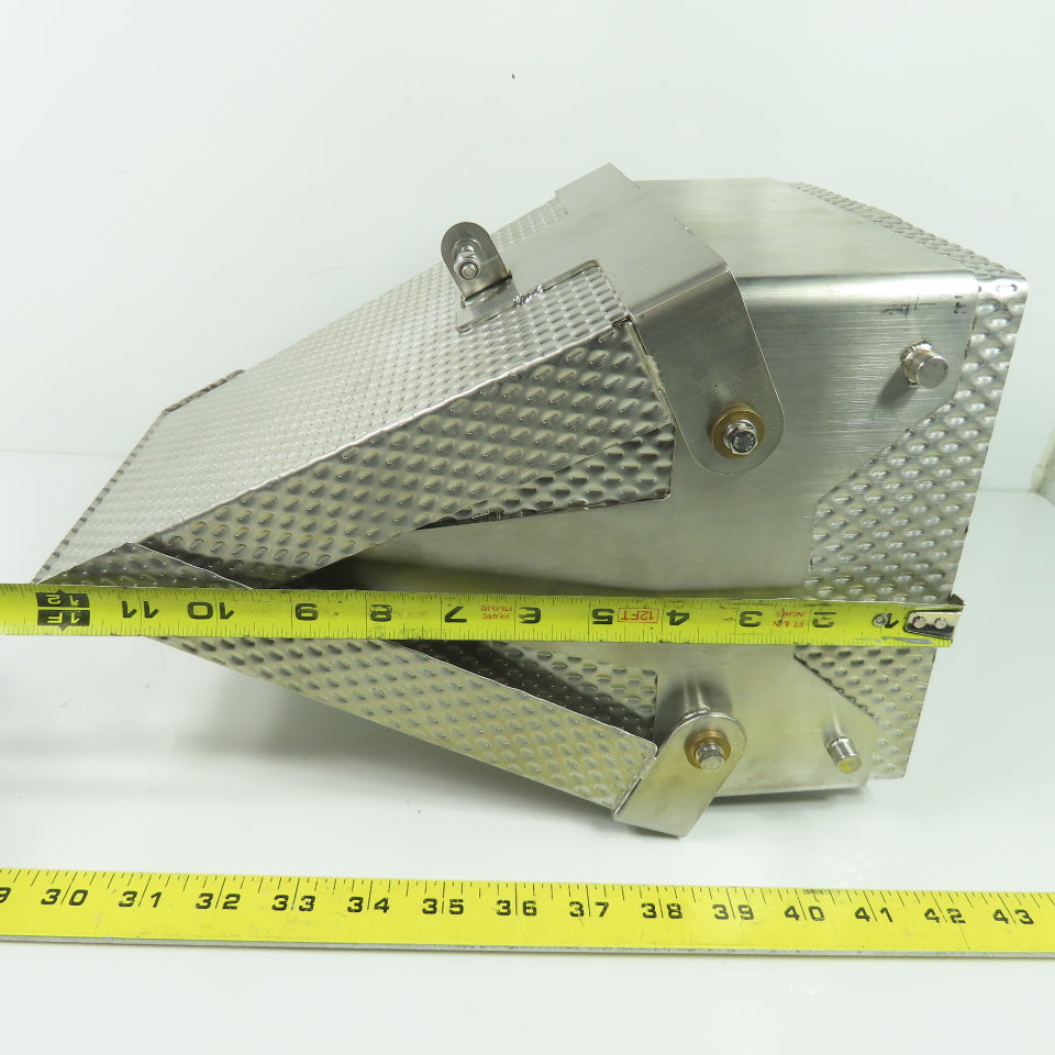 Kenwei Style Multi-Head Advanced Weigher Feed Hopper 12-3/4" OAL Closed