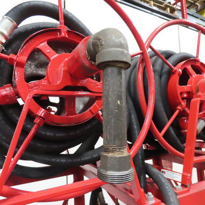 Industrial Fire Brigade Hose Reel For Compressed CO2 Systems 90' Lot Of 5