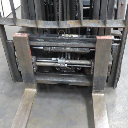 Toyota 8FGCU18 2900Lbs LP Gas Forklift 189" Lift Side Shift Fork Positioner