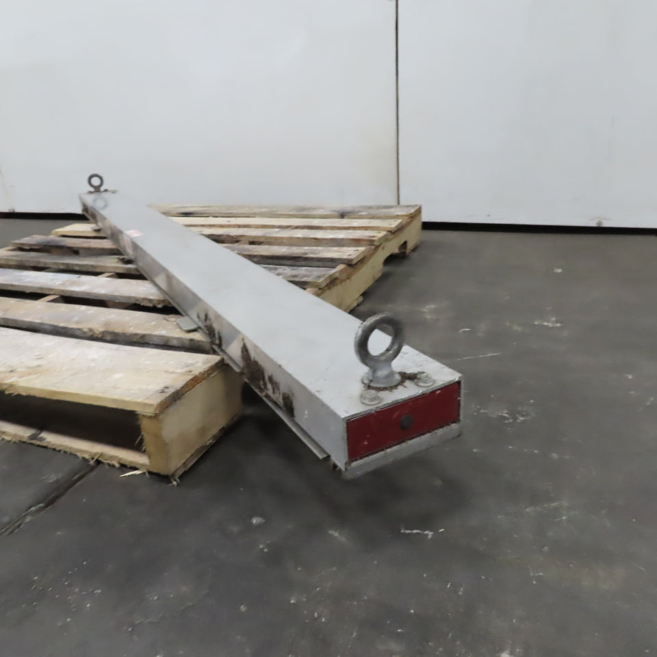Shields Company 72" x 5" Hanging Magnetic Driveway Parking Lot Sweeper