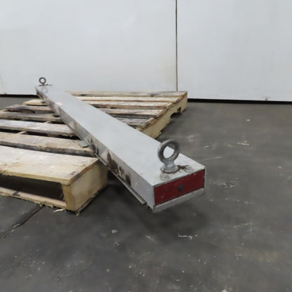 Shields Company 72" x 5" Hanging Magnetic Driveway Parking Lot Sweeper