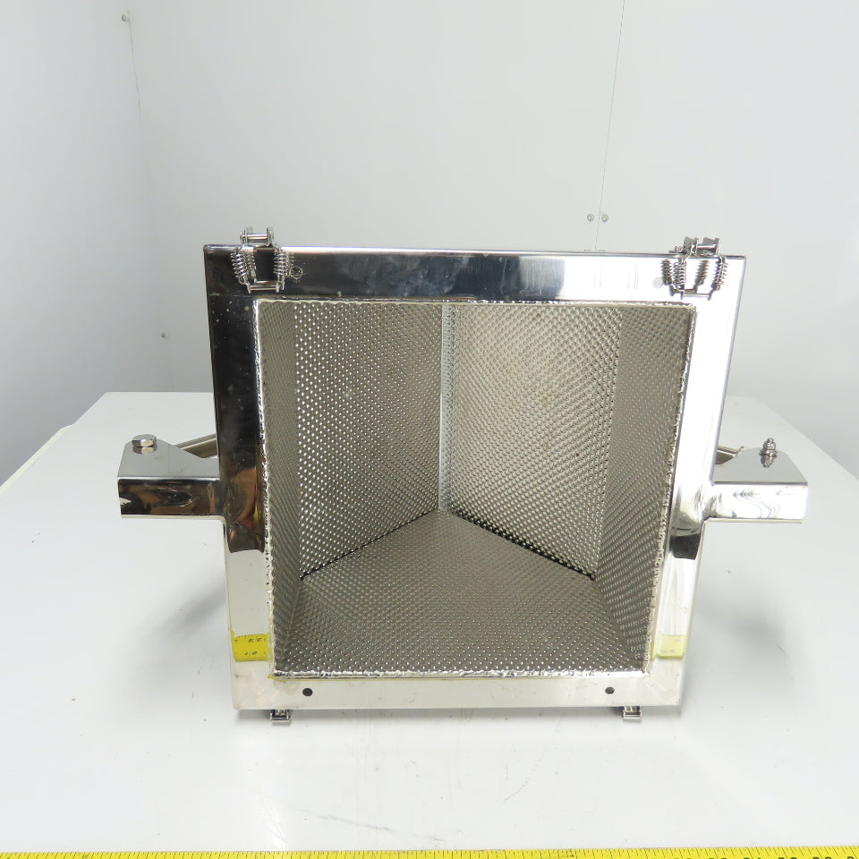 Kenwei Style Multi-Head Advanced Weigher Feed Timing Hopper 12" x 12" Open Top