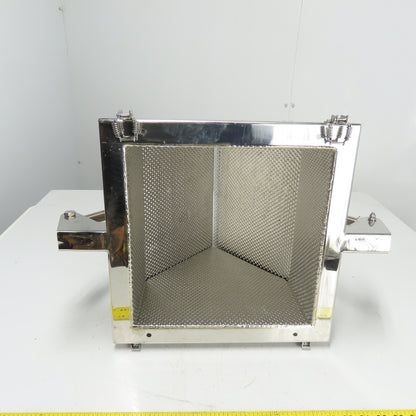 Kenwei Style Multi-Head Advanced Weigher Feed Timing Hopper 12" x 12" Open Top