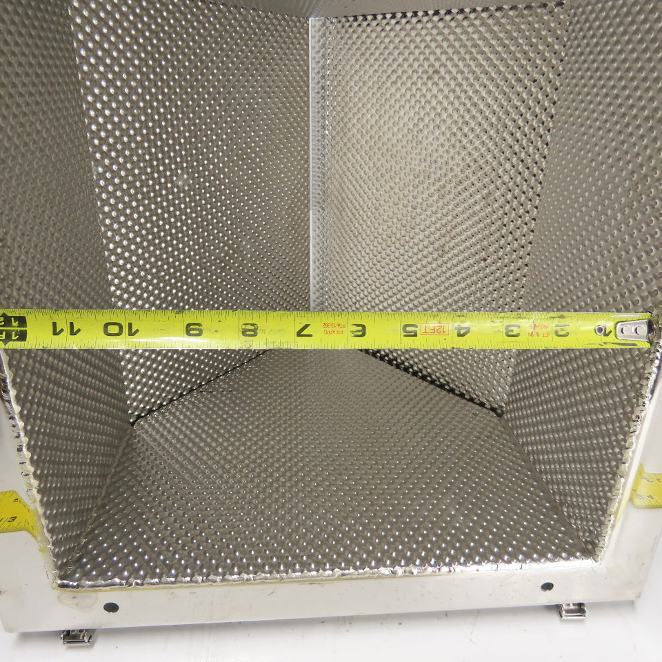 Kenwei Style Multi-Head Advanced Weigher Feed Timing Hopper 12" x 12" Open Top