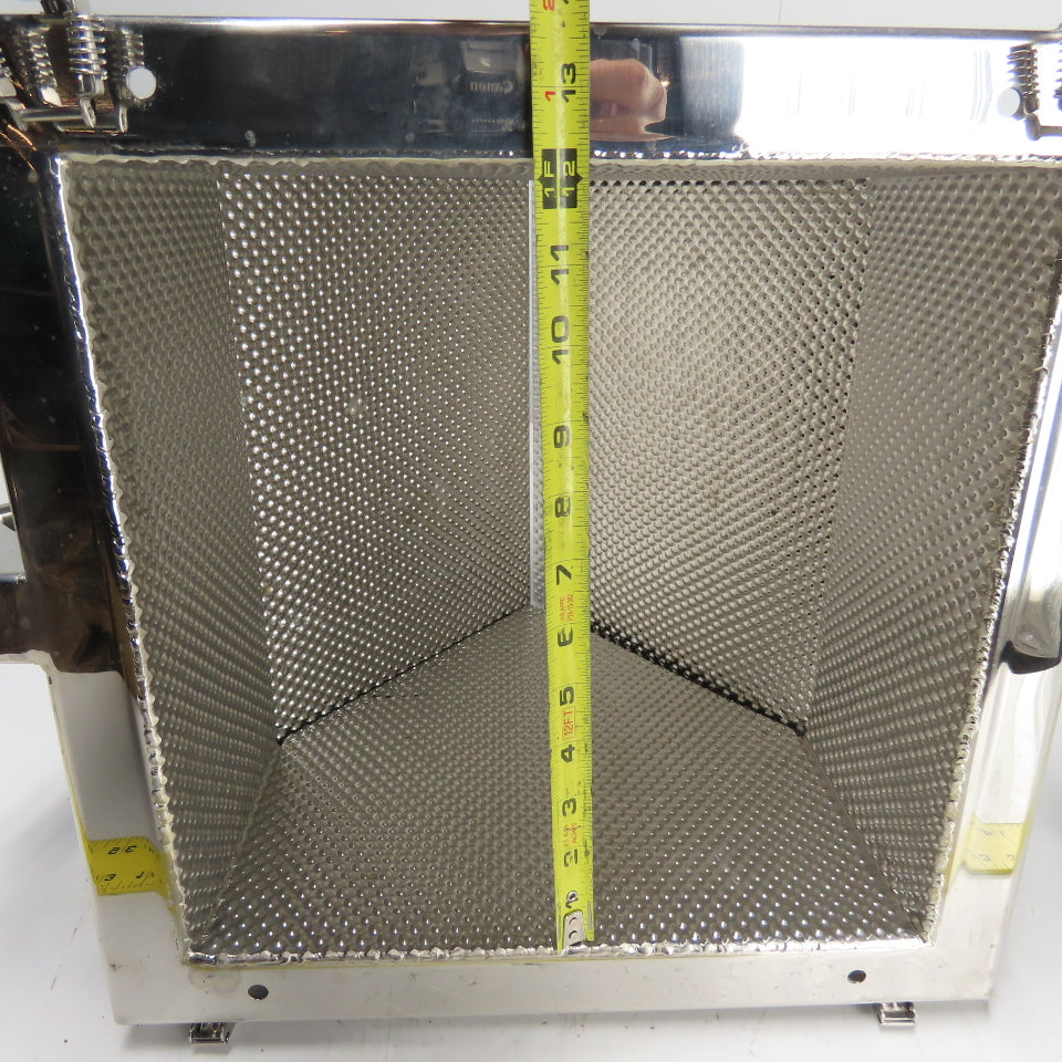 Kenwei Style Multi-Head Advanced Weigher Feed Timing Hopper 12" x 12" Open Top