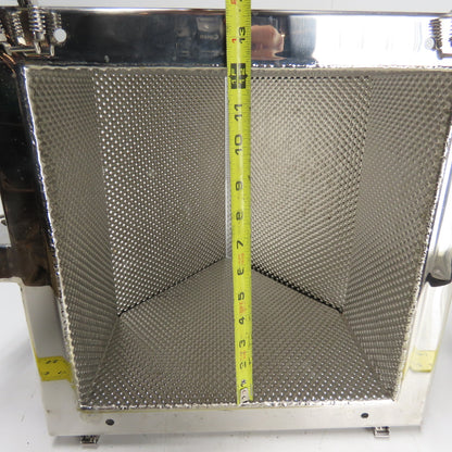 Kenwei Style Multi-Head Advanced Weigher Feed Timing Hopper 12" x 12" Open Top