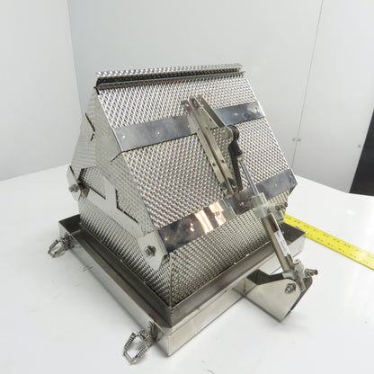 Kenwei Style Multi-Head Advanced Weigher Feed Timing Hopper 12" x 12" Open Top