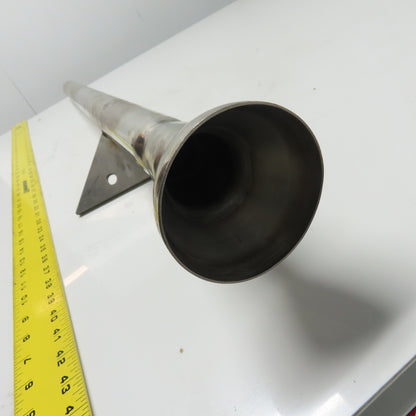 Multi-Head Weigher Machine Funnel Pipe Shute 43-3/8" OAL 1.73" ID