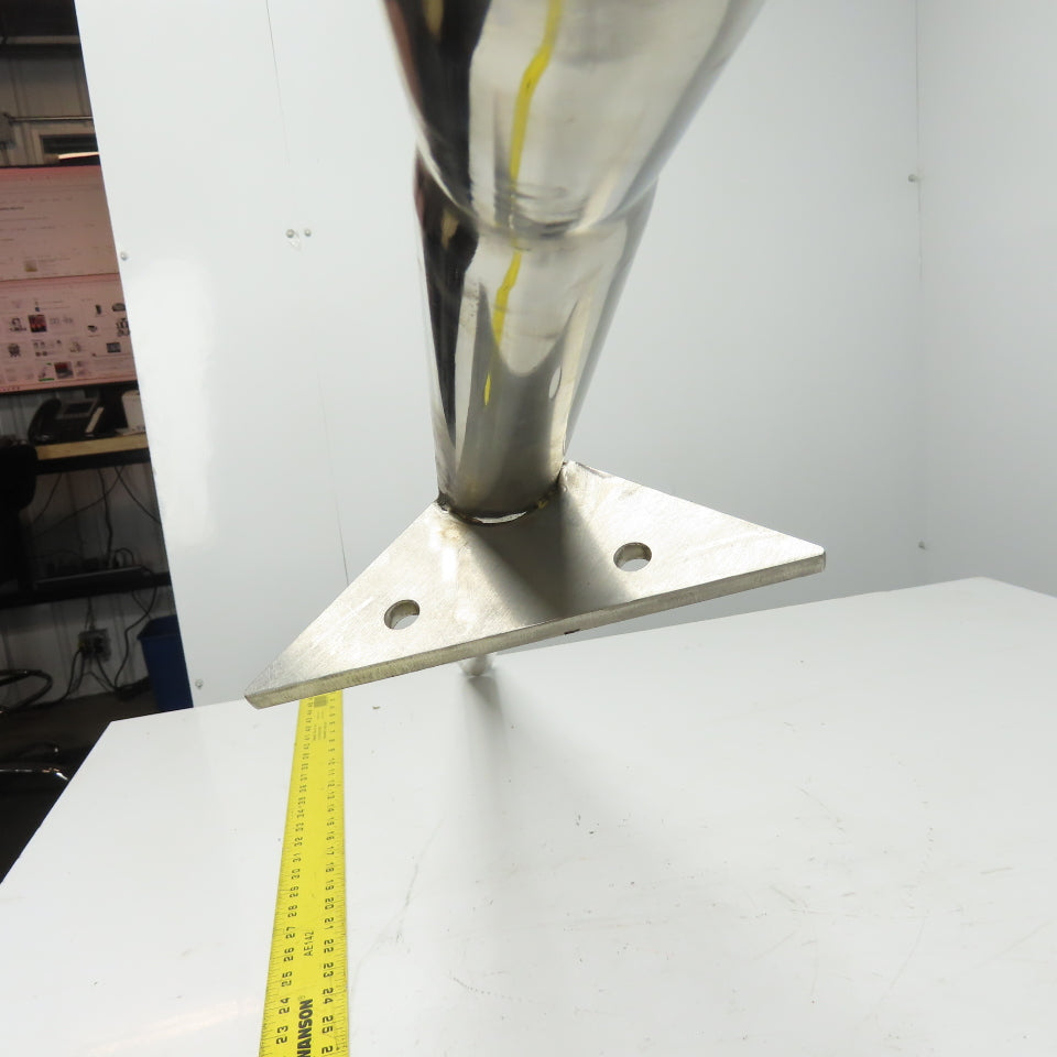 Multi-Head Weigher Machine Funnel Pipe Shute 43-3/8" OAL 1.73" ID