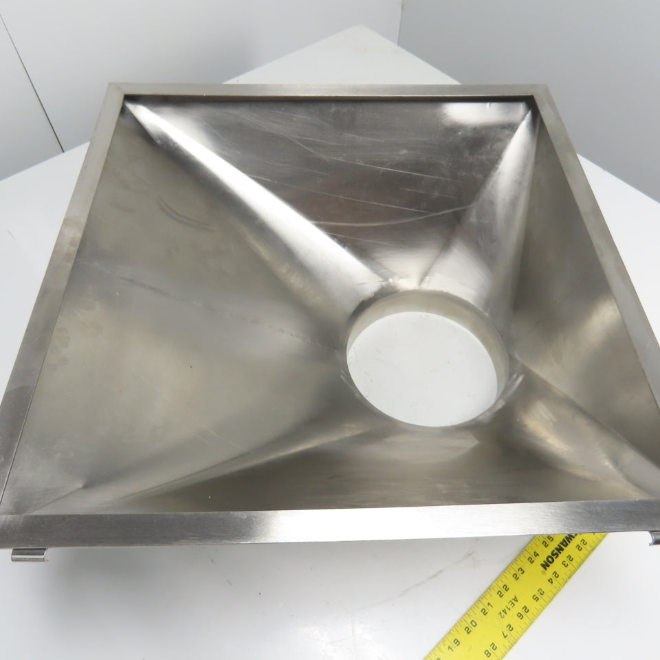 Multi-Head Weigher Machine Funnel 20-3/4" x 20-3/4" 7-7/8" OD Intake