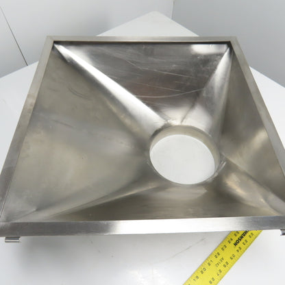Multi-Head Weigher Machine Funnel 20-3/4" x 20-3/4" 7-7/8" OD Intake