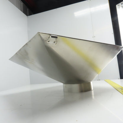 Multi-Head Weigher Machine Funnel 20-3/4" x 20-3/4" 7-7/8" OD Intake
