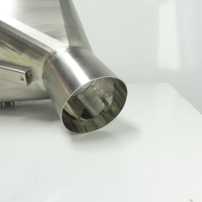 Multi-Head Weigher Machine Funnel 22-3/4" x 22-1/2" Top 5" OD Outlet