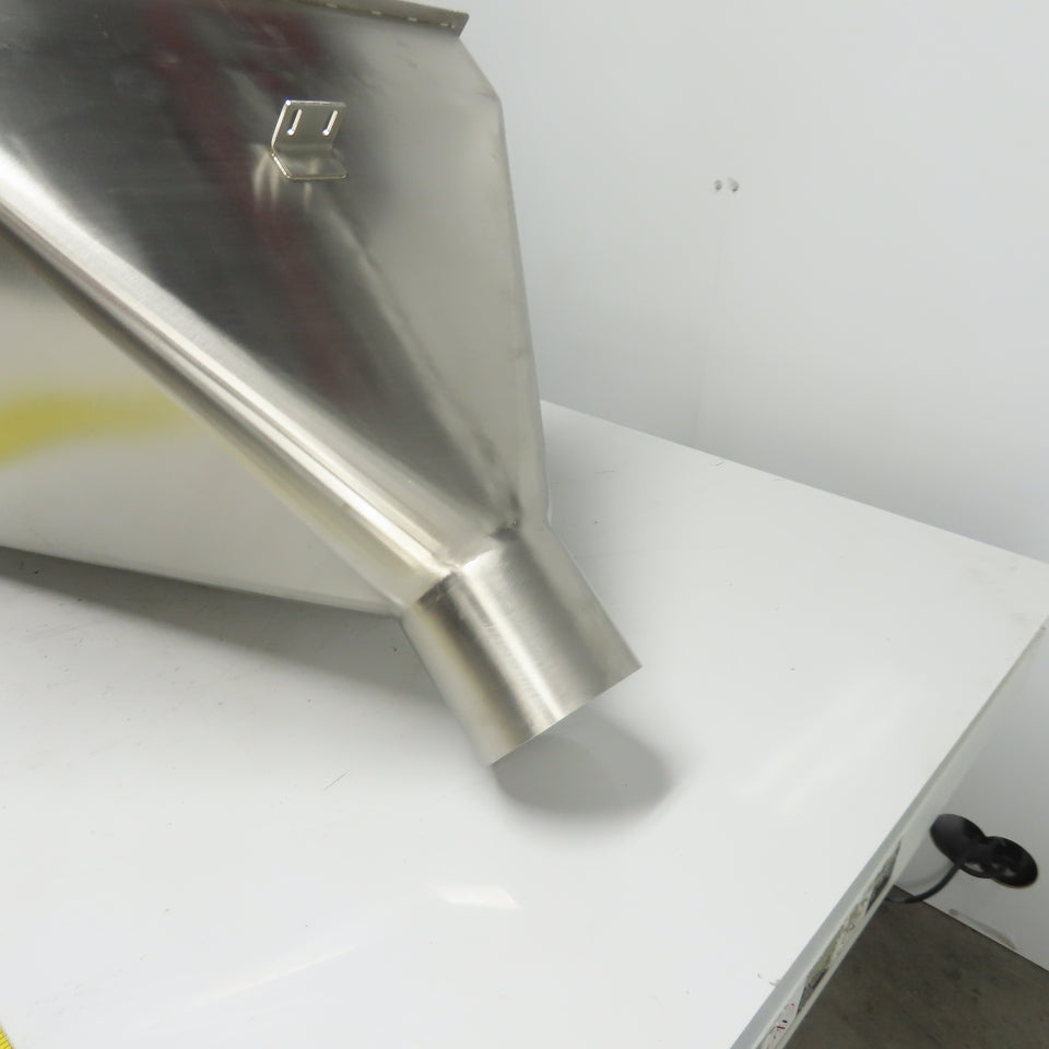 Multi-Head Weigher Machine Funnel 22-3/4" x 22-1/2" Top 5" OD Outlet