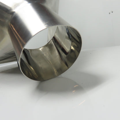 Multi-Head Weigher Machine Funnel 22-3/4" x 22-1/2" Top 5" OD Outlet