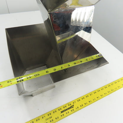 Multi-Head Weigher Machine Funnel 16" Top Inlet 22-1/4" Overall Height