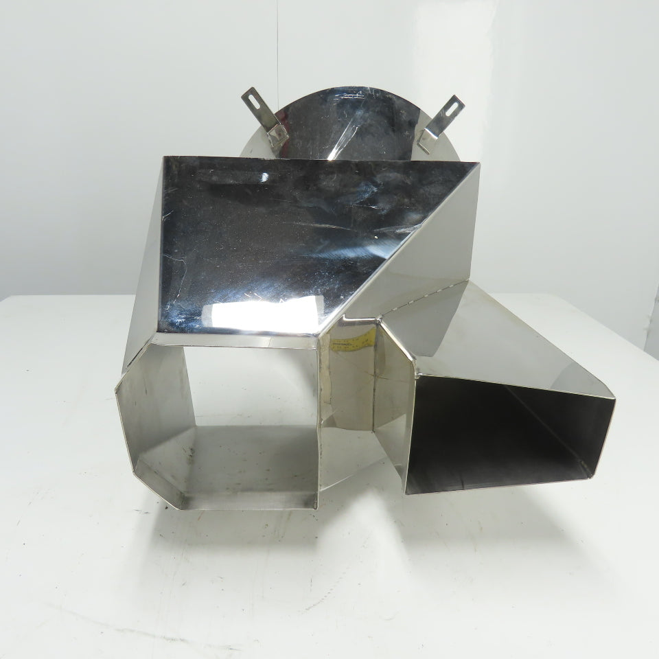 Multi-Head Weigher Machine Funnel 16" Top Inlet 22-1/4" Overall Height