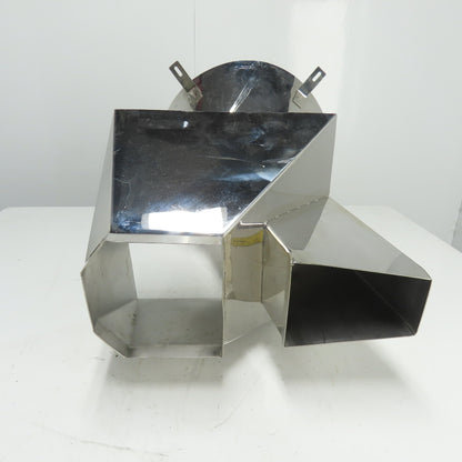 Multi-Head Weigher Machine Funnel 16" Top Inlet 22-1/4" Overall Height