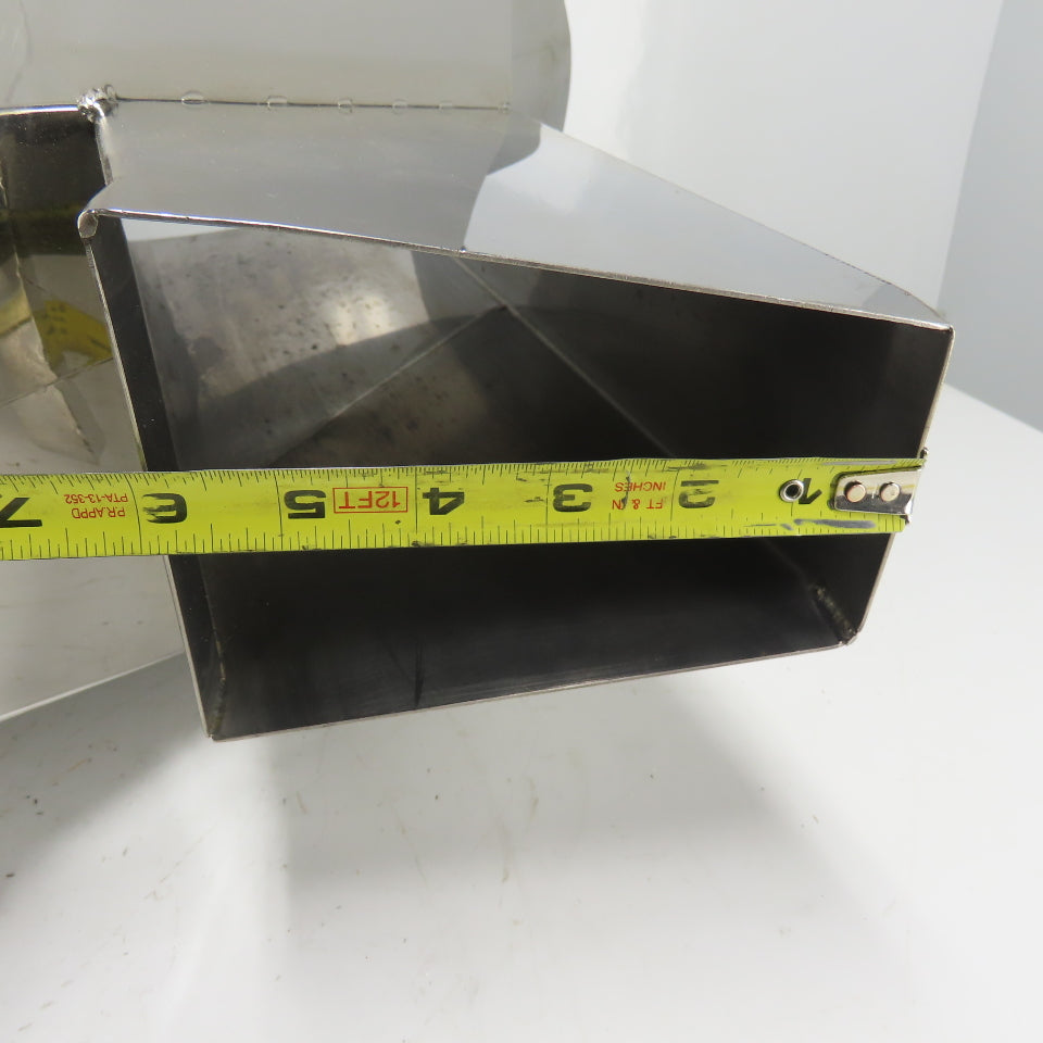 Multi-Head Weigher Machine Funnel 16" Top Inlet 22-1/4" Overall Height