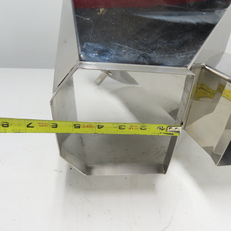 Multi-Head Weigher Machine Funnel 16" Top Inlet 22-1/4" Overall Height