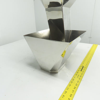 Multi-Head Weigher Machine Funnel 16" Top Inlet 22-1/4" Overall Height
