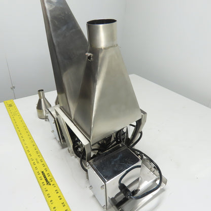 Kenwei Style Weigher Motorized Feed Hopper Assembly KJ5 KJ4 W/ Funnel