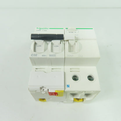 Schneider Vigi iC65 ELE iC65N C32A 32A 400V 30mA Current Circuit Breaker