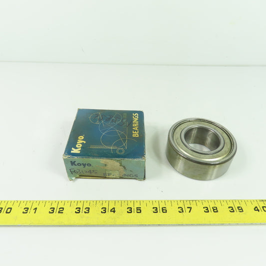 Koyo 5208Z 5208ZZ Double Row Ball Bearing 80mm OD x 30mm W x 70mm Bore
