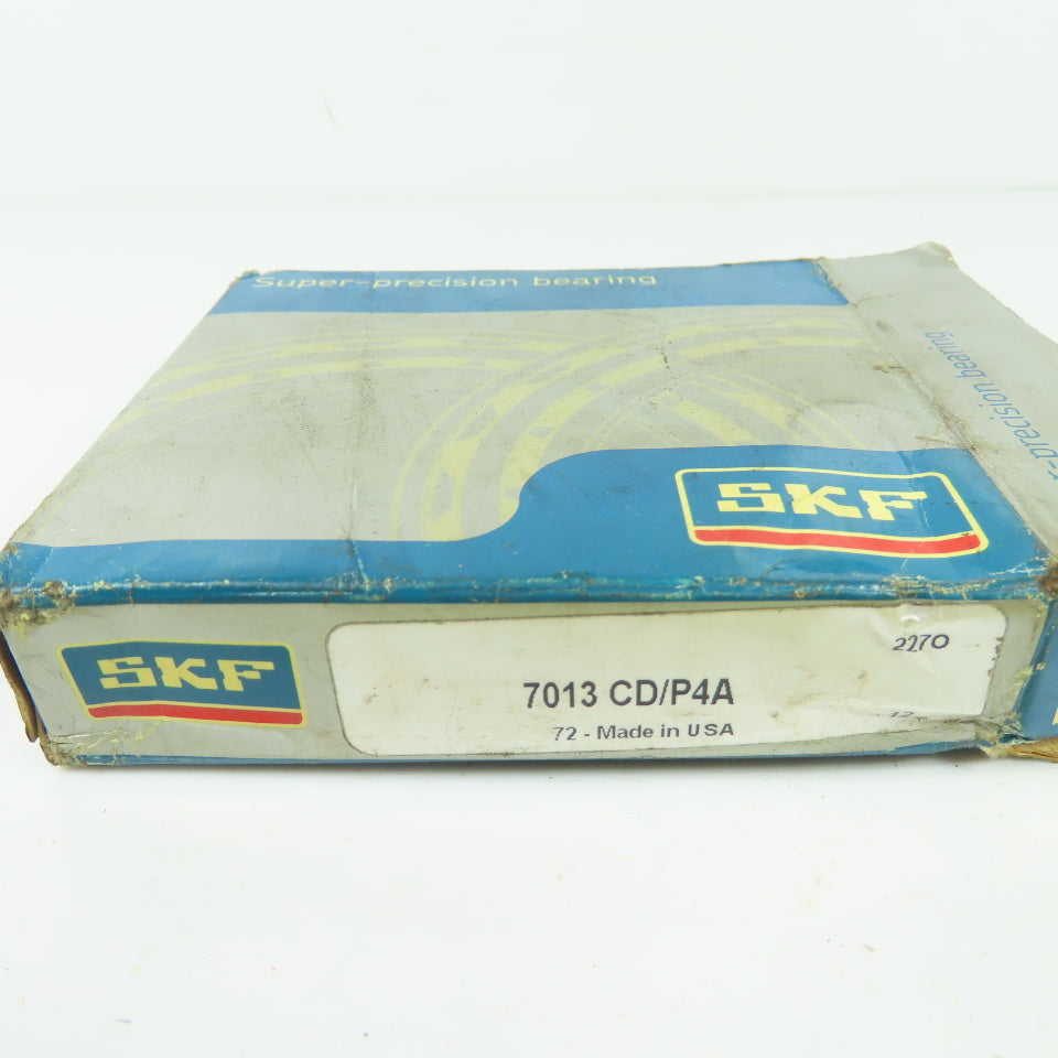 SKF 7013 CD/P4A Super-Precision Angular Contact Ball Bearing 100mmOD x 65mm Bore