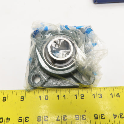 LDK UCF205-16 1" Self Aligning 4 Bolt Flange Bearing Block Lot Of 4