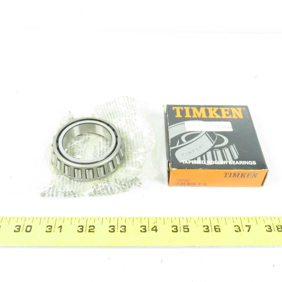 Timken 18690 Tapered Roller Bearing 1.8125" Bore NEW