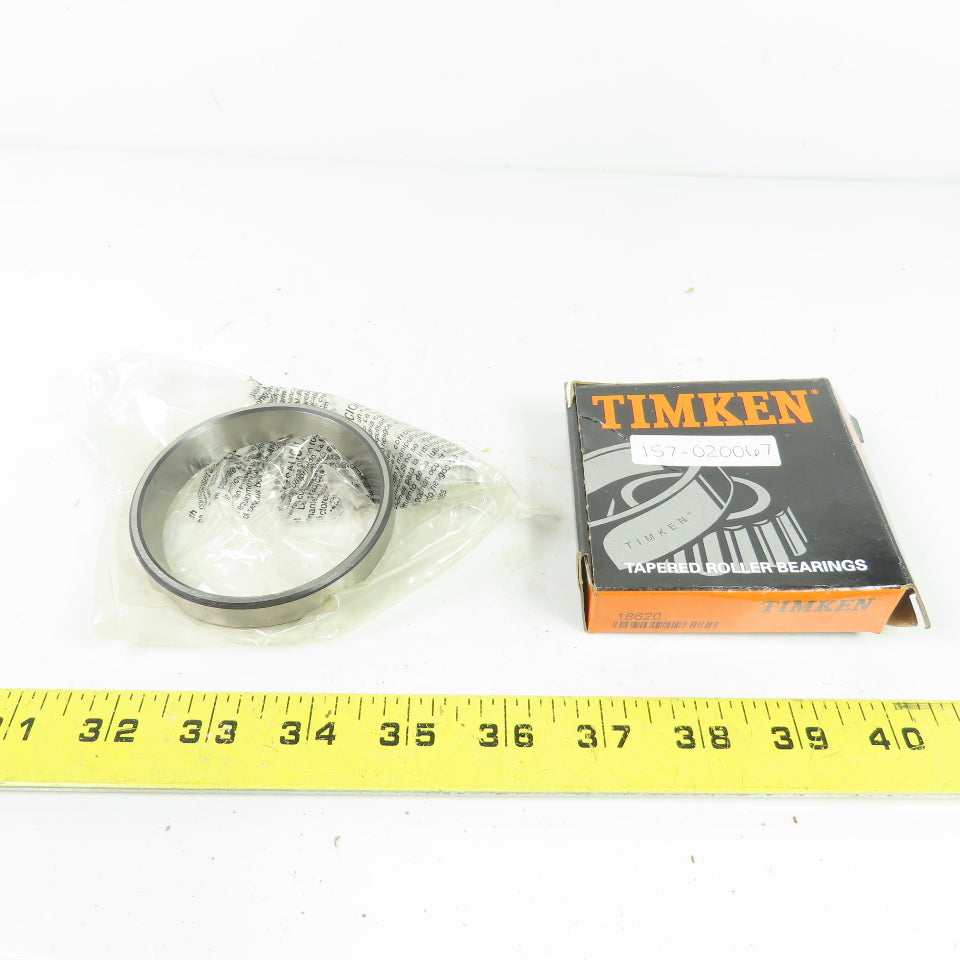 Timken 18620 Tapered Roller Bearing Cup NEW