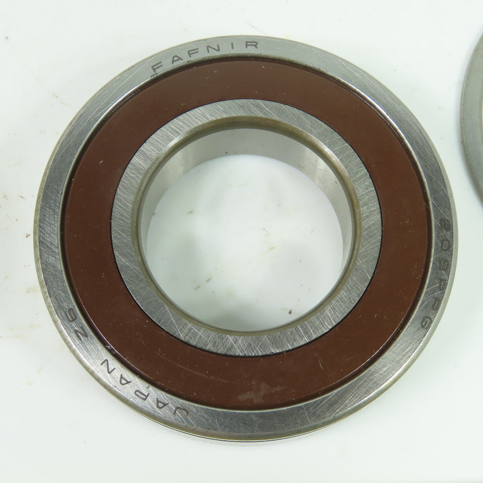 Fafnir 208PPG Radial Ball Bearing W/ Snap Ring 80mm OD x 40mm Bore NEW