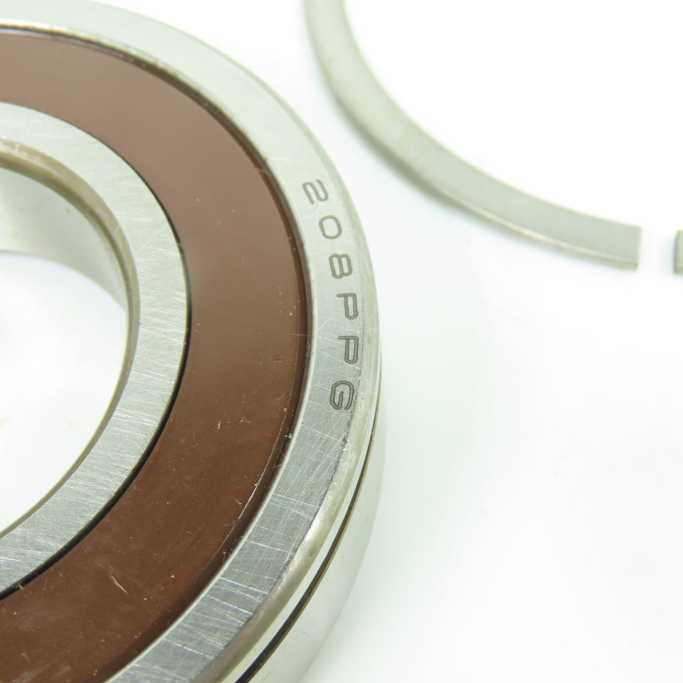 Fafnir 208PPG Radial Ball Bearing W/ Snap Ring 80mm OD x 40mm Bore NEW
