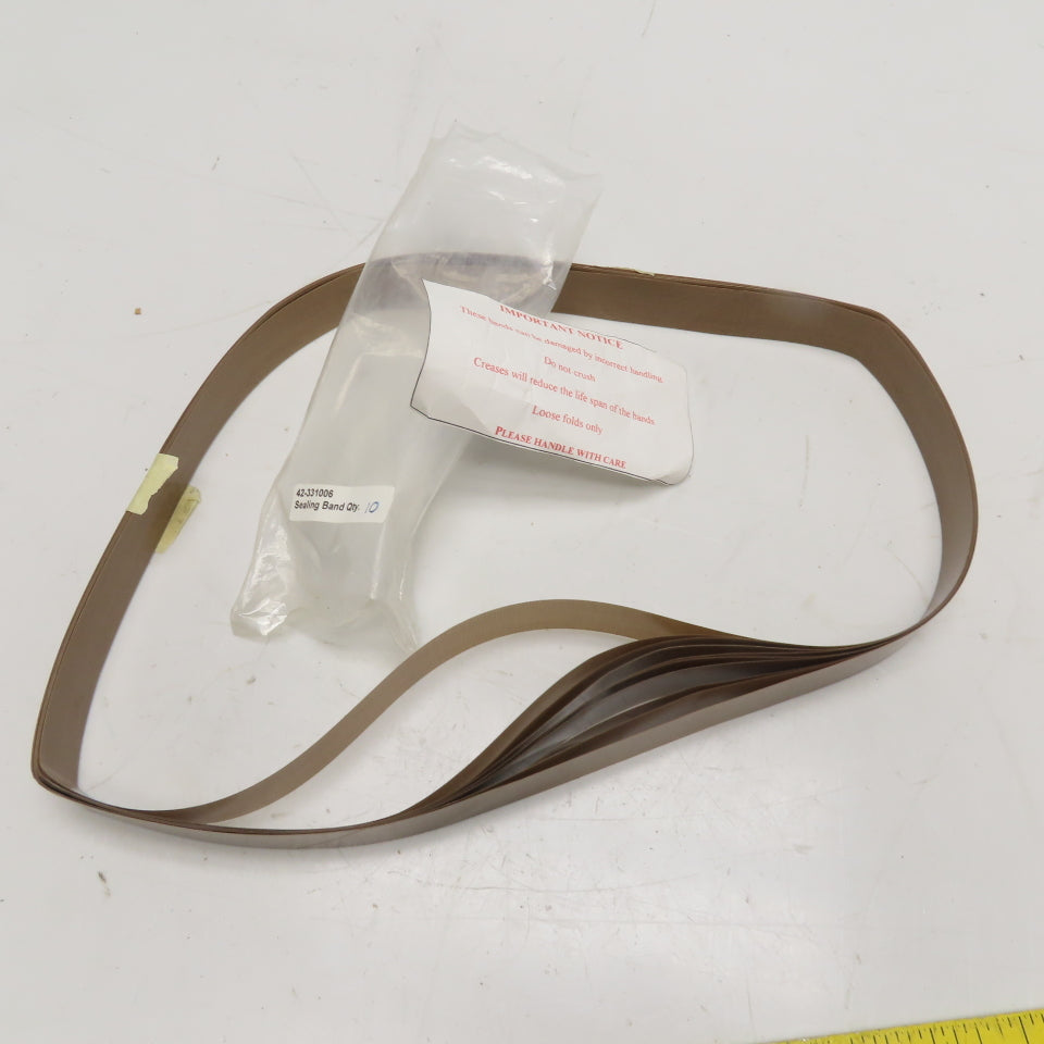 42-331006 850mm x 24mm x 0.14mm PTFE Sealing Band Lot Of 10