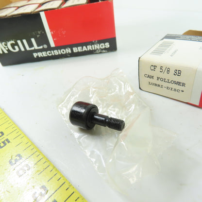 McGill CF 5/8 SB Cam Follower Precision Bearings 5/8" Lubri-Disc Lot of 10
