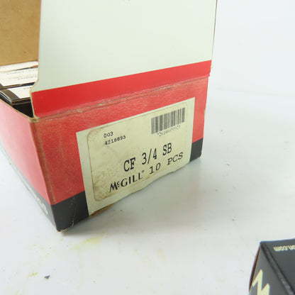 McGill CF 3/4 SB Cam Follower Lubri-Disc 3/4" NEW Lot Of 10