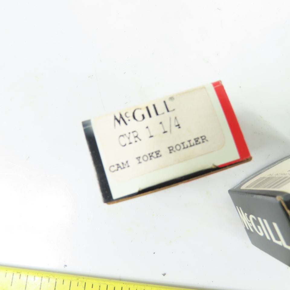 McGill CYR 1 1/4 Cam Yoke Roller 1-1/4" Lot Of 3NEW