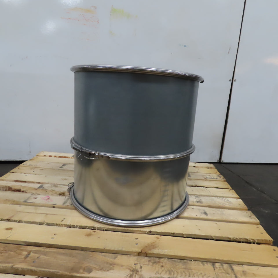 20" Quick Clamp Galvanized HVAC Duct Coupling 10"-30" Long Nordfab Style