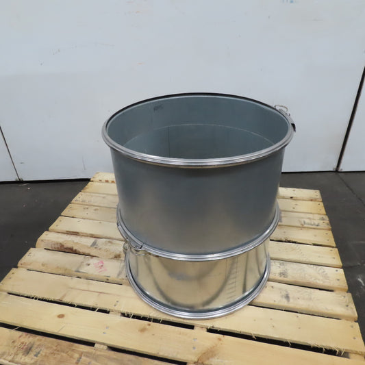 20" Quick Clamp Galvanized HVAC Duct Coupling 10"-30" Long Nordfab Style