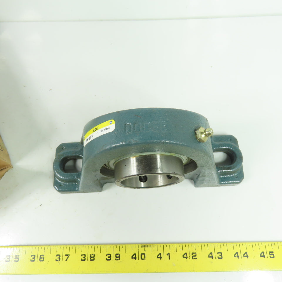 Dodge 123774 2-Bolt Pillow Block Bearing 2" Bore NEW