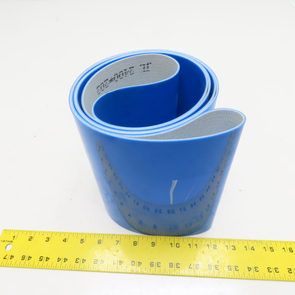 2400mm x 202mm Smooth Top 2 Ply Endless Conveyor Belt